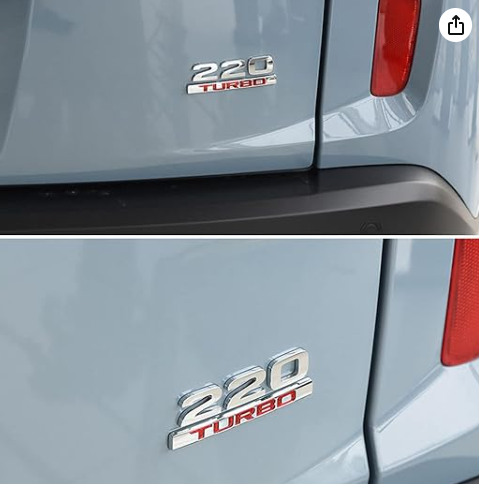 Emblema TURBO M2