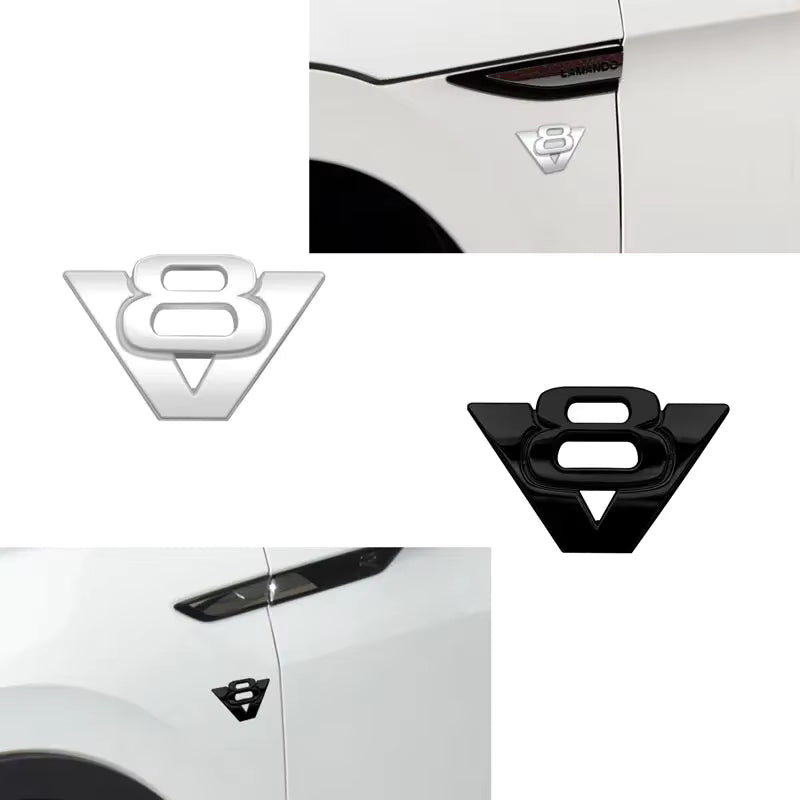 👑 Emblema V8 M2 Metal Calidad Lujo 👑