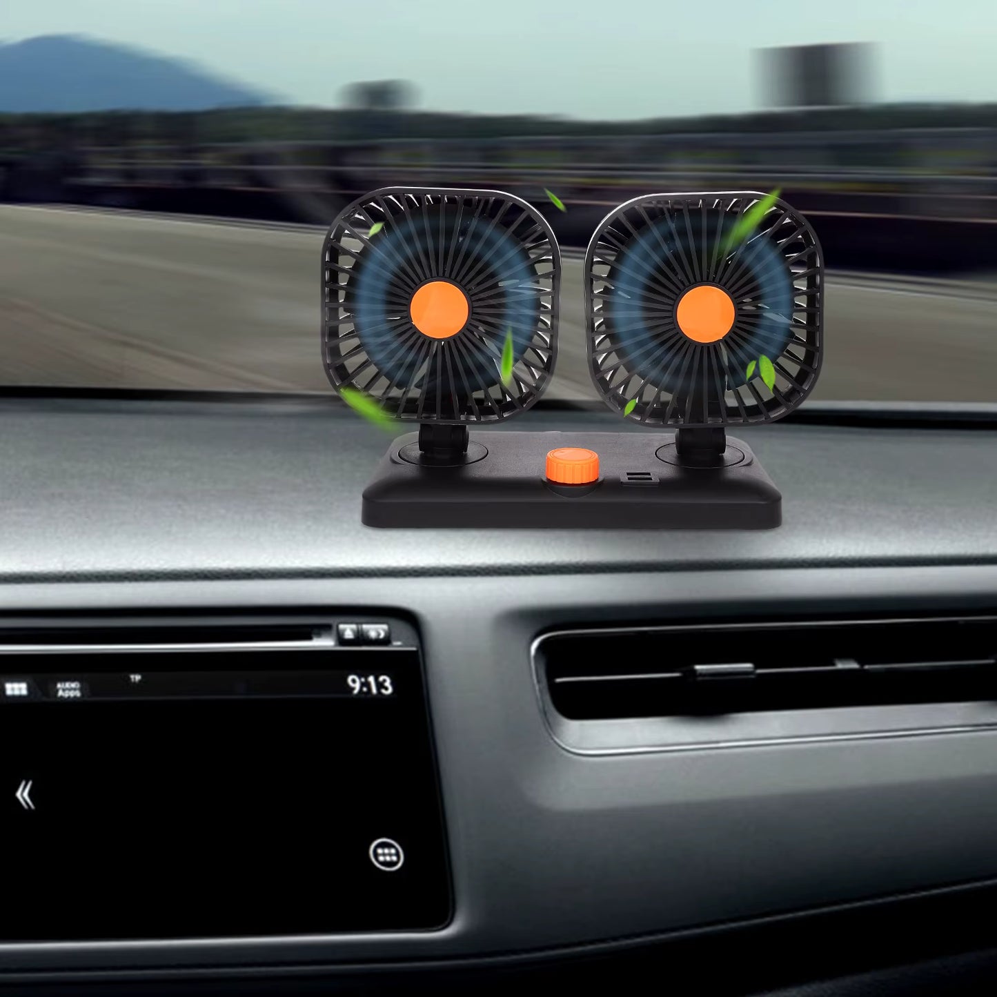 Ventilador para Auto M2 (2 Cabezas)