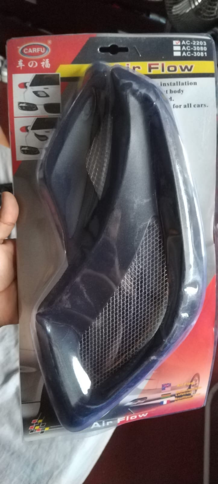 Toma de Aire Corvette (2 piezas)