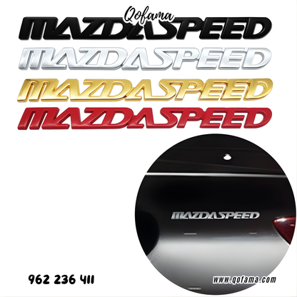 Emblema Mazda Speed M2