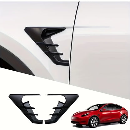 ✨ Set x2 Alerón Toma De Aire Tiburón Para Auto ✨