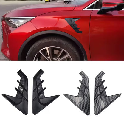 ✨ Set x2 Alerón Toma De Aire Tiburón Para Auto ✨