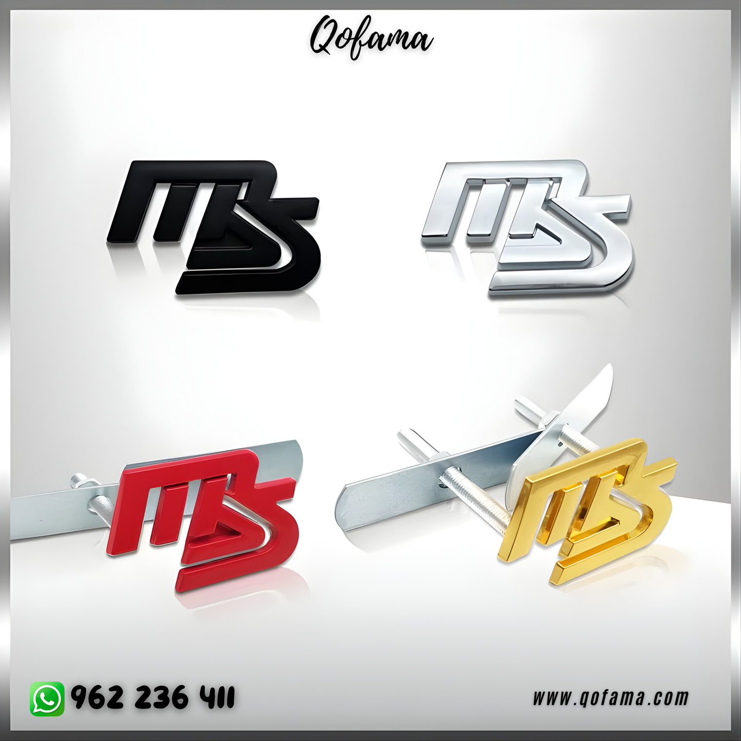 Emblema Mazda Speed M1