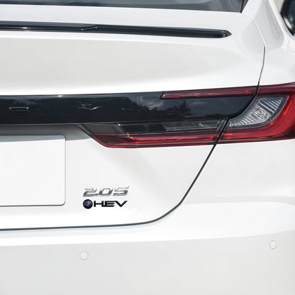 🚀 Accesorio Emblema HEV Premium Plateado Negro 🚀
