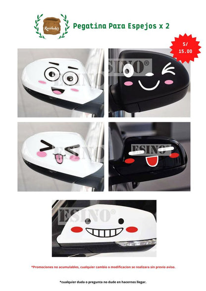 Pegatina Retrovisor M2