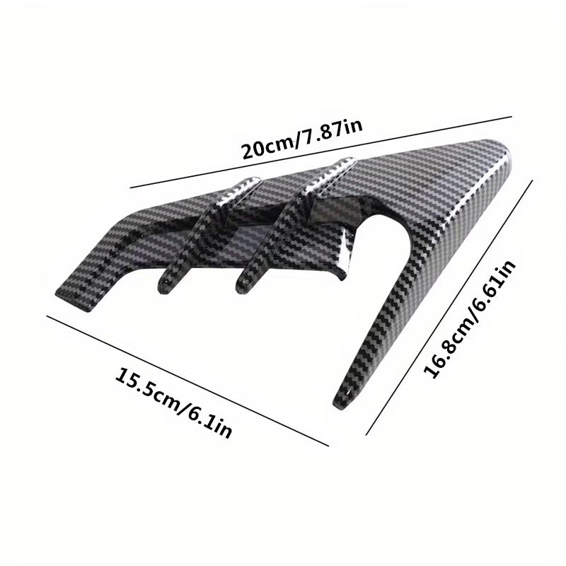 ✨ Set x2 Alerón Toma De Aire Tiburón Para Auto ✨