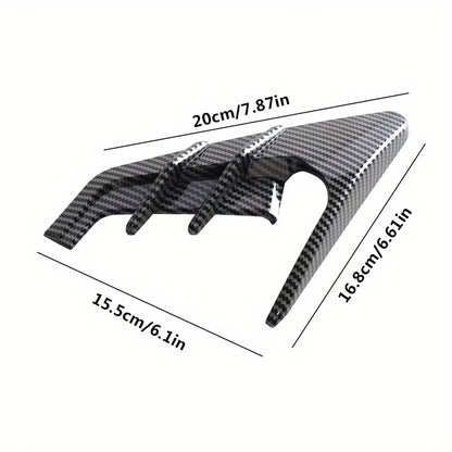 ✨ Set x2 Alerón Toma De Aire Tiburón Para Auto ✨