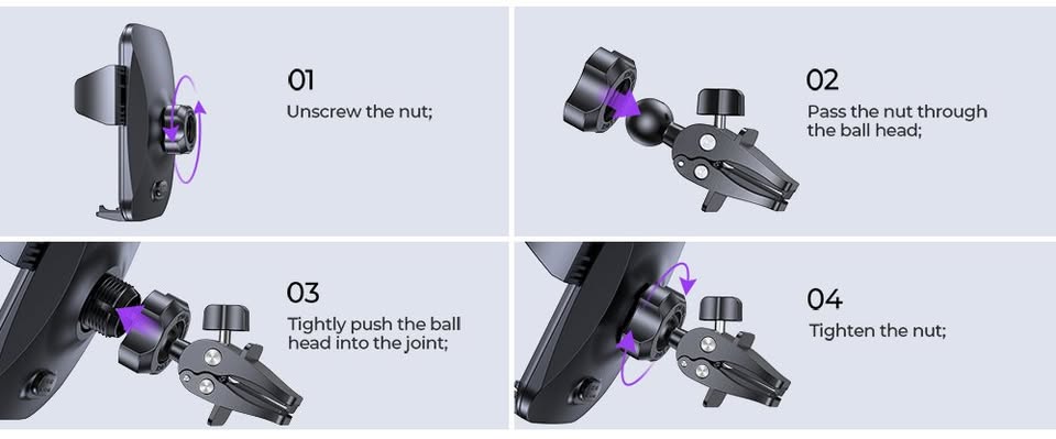 Soporte Celular Rejilla