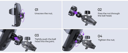 Soporte Celular Rejilla