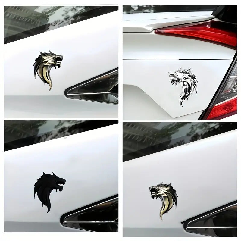 Emblema Lobo (2 piezas)