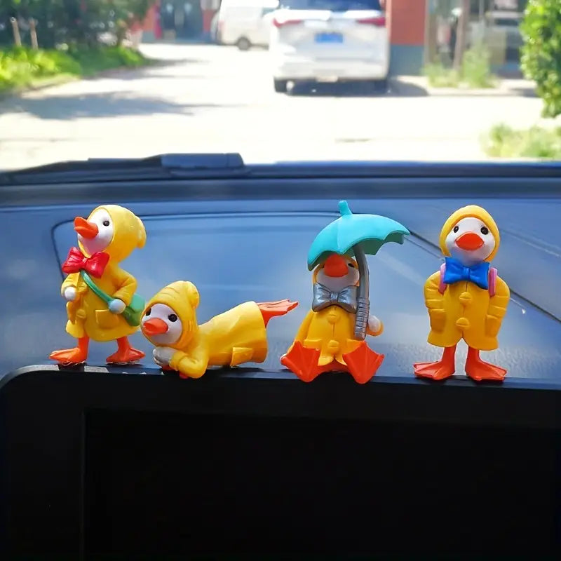 Decoración de Patitos (4 piezas)