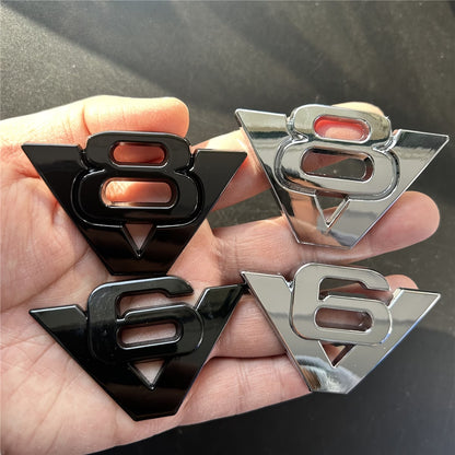 👑 Emblema V8 M2 Metal Calidad Lujo 👑