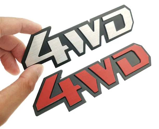 Emblema 4WD Aluminio M2