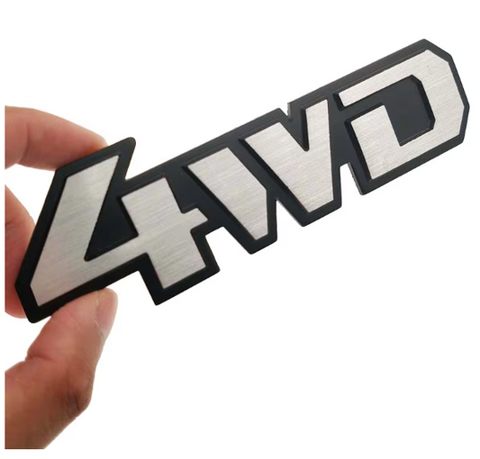 Emblema 4WD Aluminio M2