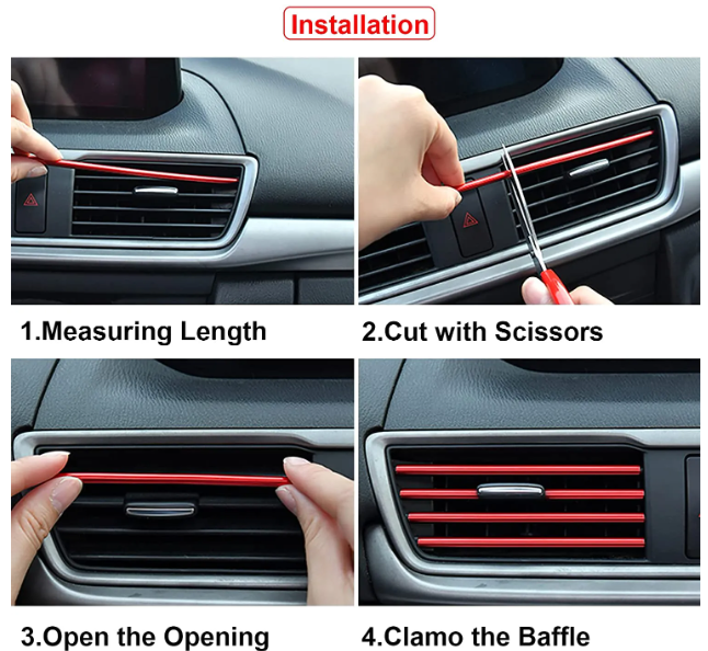 Moldura Rejilla (10 piezas)