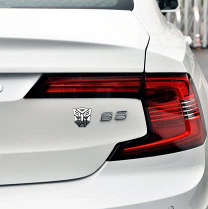 Emblema TRANSFORMERS ALUMINIO M1