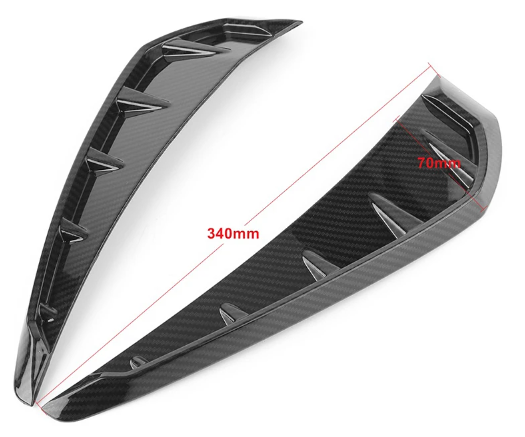 Toma de Aire Civic (2 piezas)