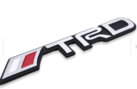 Emblema TRD ALUMINIO GRANDE