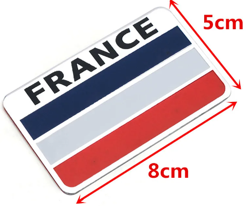 Emblema de Bandera Francia
