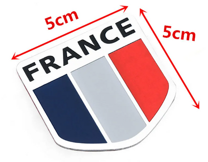 Emblema de Bandera Francia