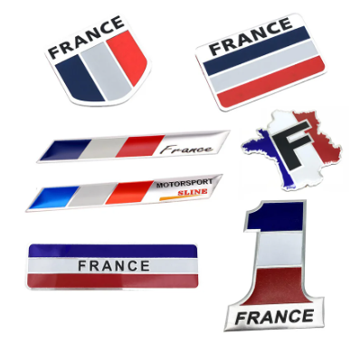 Emblema de Bandera Francia