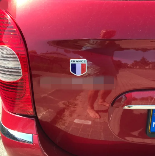 Emblema de Bandera Francia