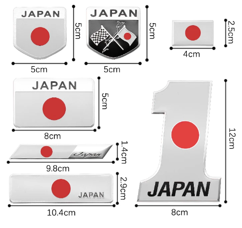 Emblema de Bandera Japon