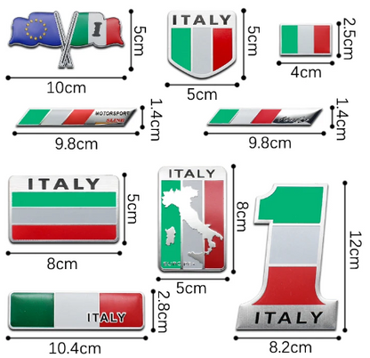 Emblema de Bandera Italia