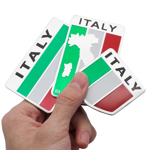 Emblema de Bandera Italia