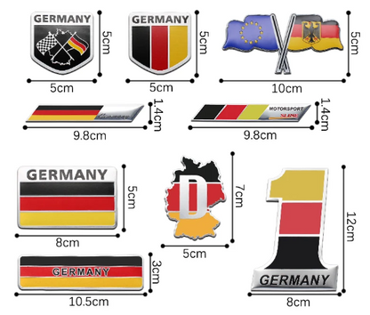 Emblema de Bandera Alemania