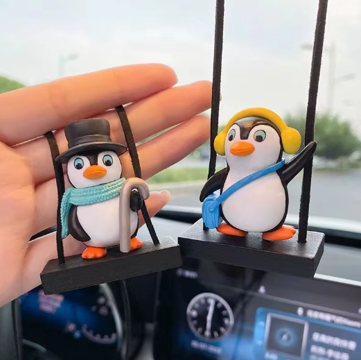 Decoración Colgante de Pingüino M1