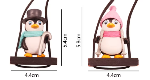 Decoración Colgante de Pingüino M1