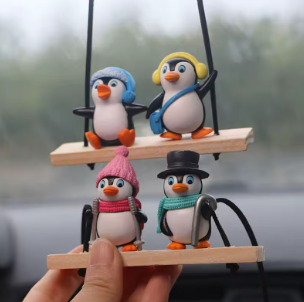 Decoración Colgante de Pingüino M2