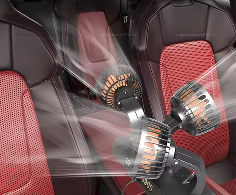 Ventilador para Auto M3 (3 Cabezas)