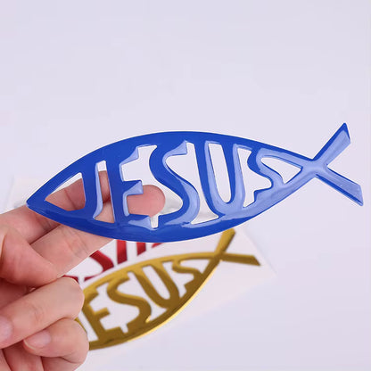 Pegatina Jesús 3D