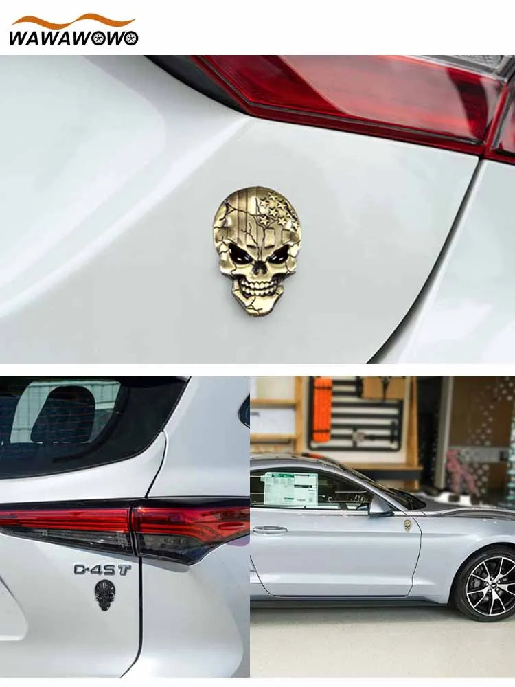 Emblema Calavera M1 (2 piezas)