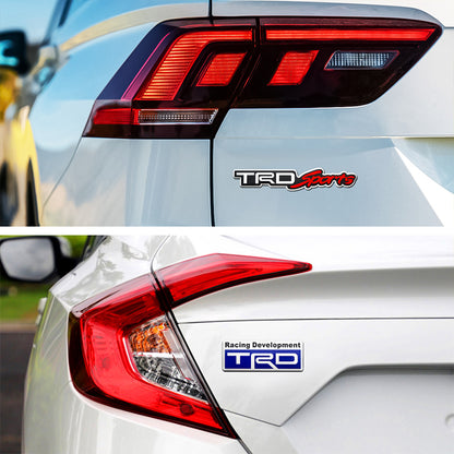 Emblema TRD ALUMINIO CHICO