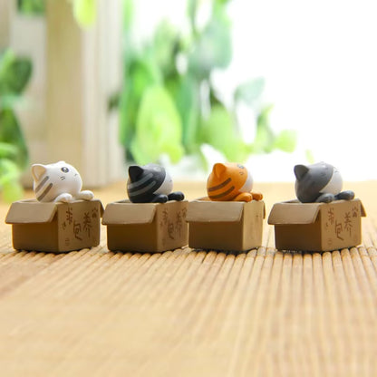 Decoración de Gatos (4 piezas)