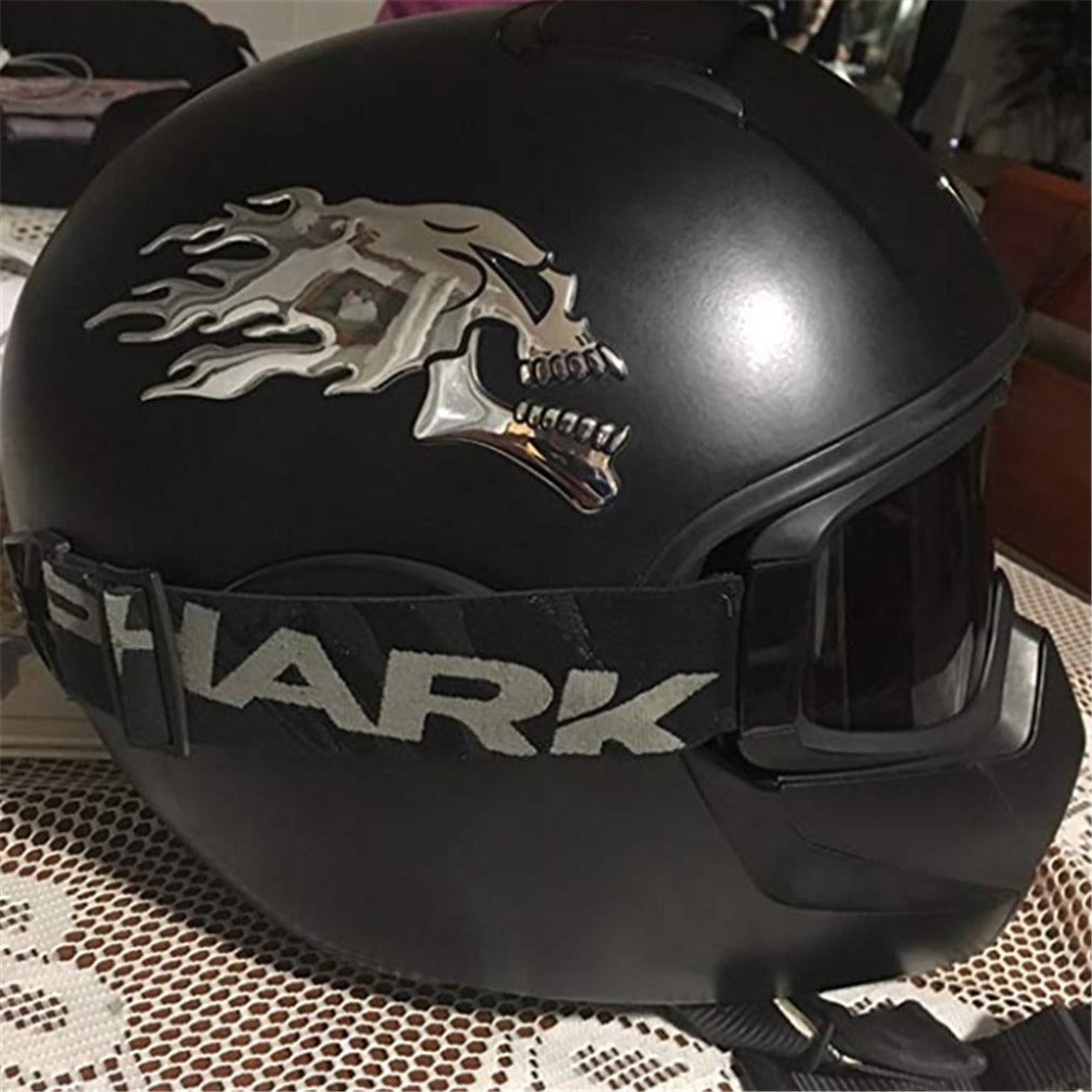 Pegatina Calavera 3D