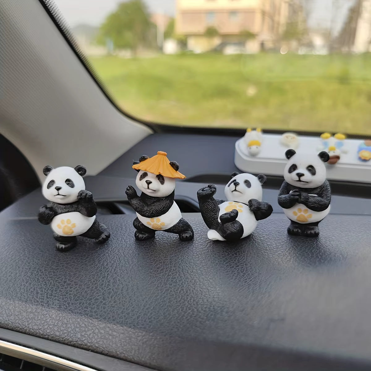 Decoración de Pandas (4 piezas)