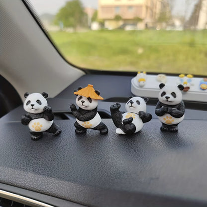 Decoración de Pandas (4 piezas)