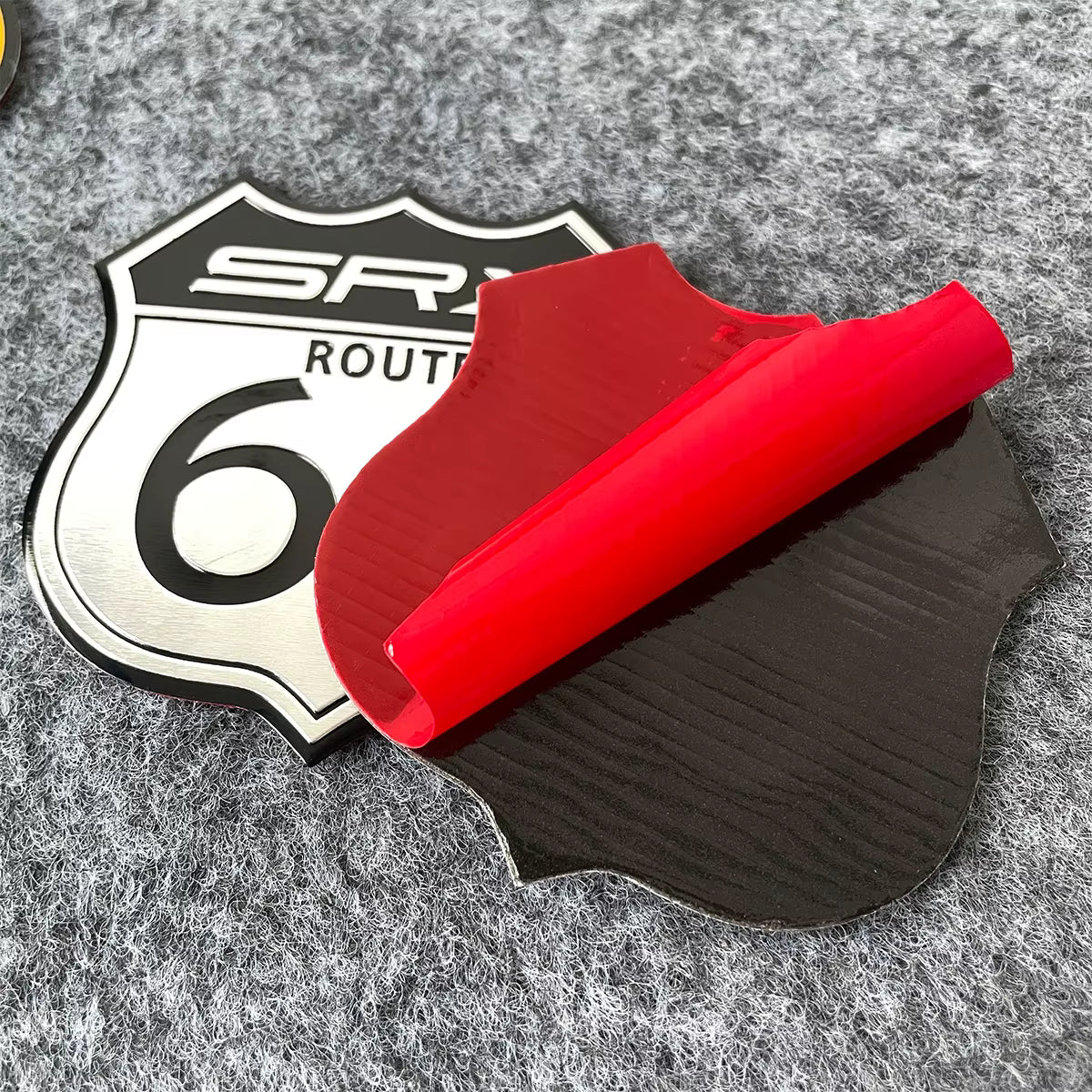 👑 Emblema Ruta 66 Calidad Lujo Retro 👑
