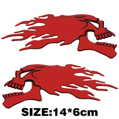 Pegatina Calavera 3D