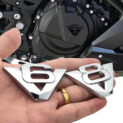 👑 Emblema V8 M2 Metal Calidad Lujo 👑