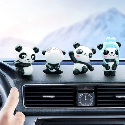 Decoración de Pandas M2 (8 piezas)