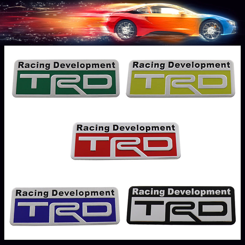 Emblema TRD ALUMINIO CHICO