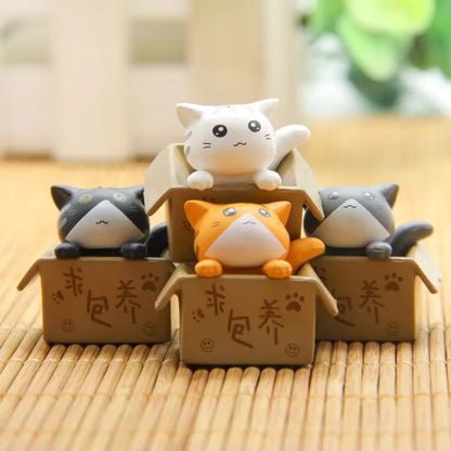 Decoración de Gatos (4 piezas)