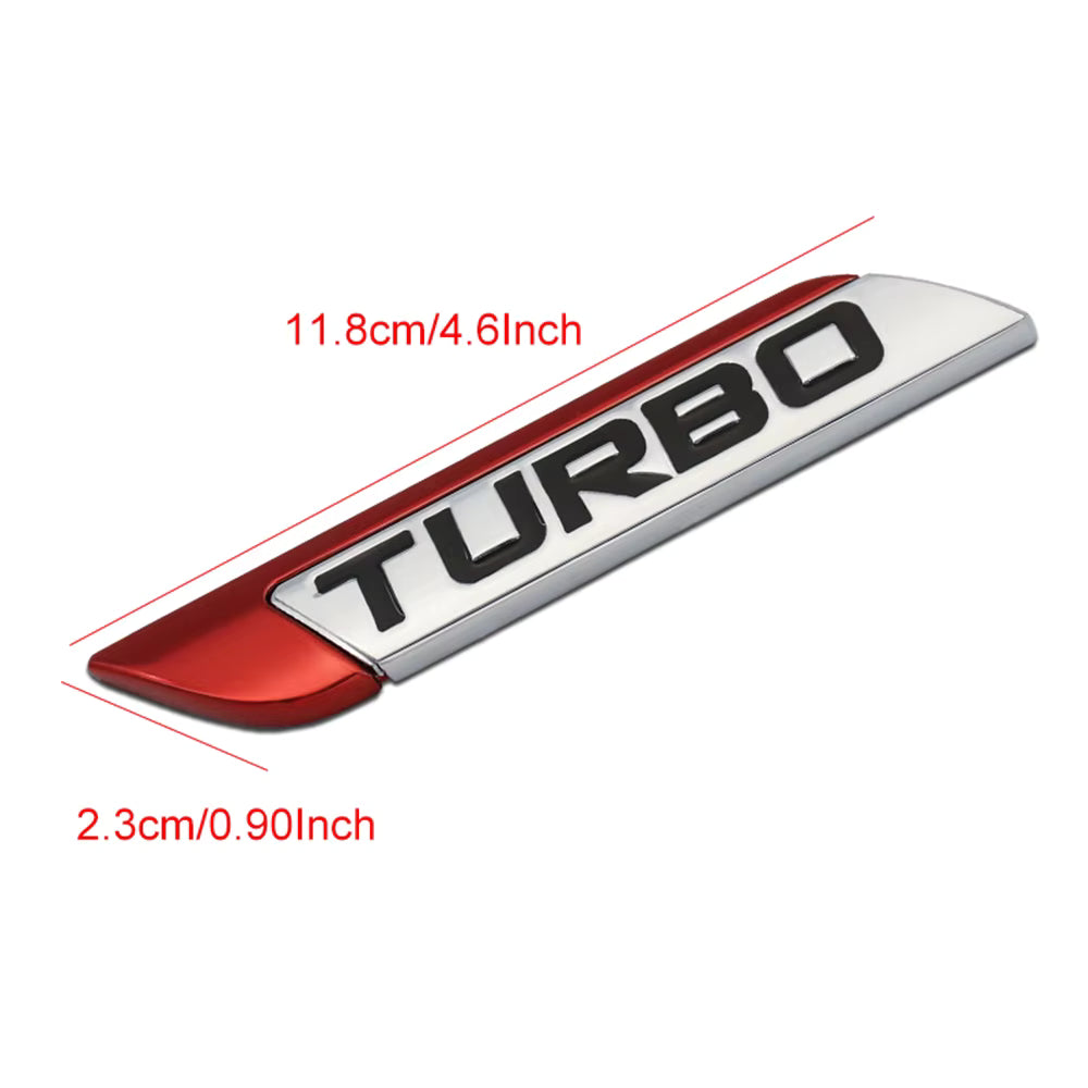 Emblema Turbo M5 (2 piezas)
