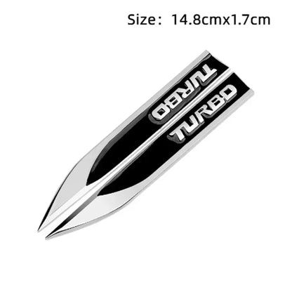 Emblema Lateral Turbo M4